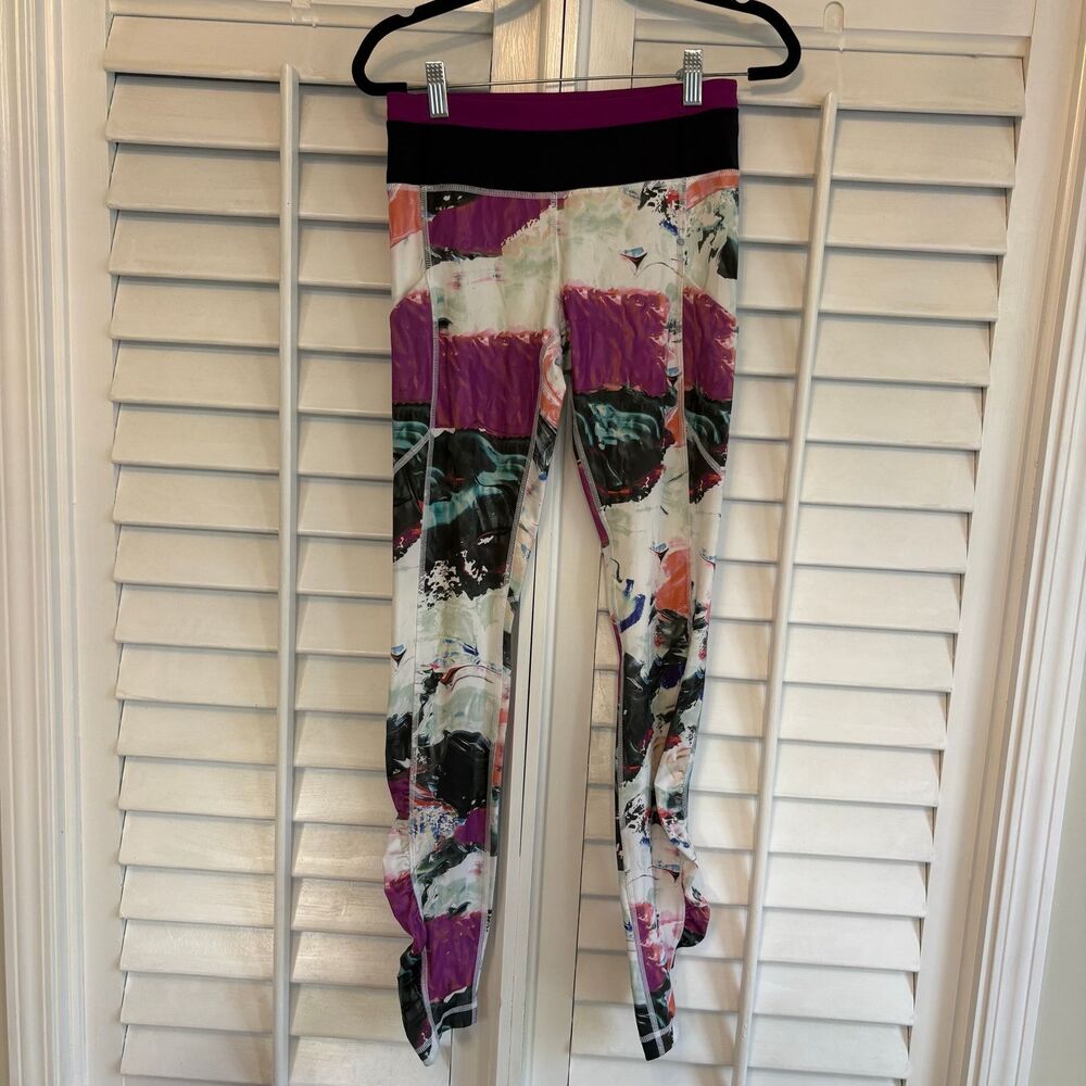 Lululemon Pigment Wave Speed Tight III Leggings Size 4